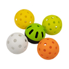 रंगीन प्लास्टिक बाउंस पिकलबॉल बॉल्स 40 होल्स बॉल्स 26होल बॉल्स